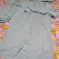 HEATTECH 長袖シャツ ライトブルー140