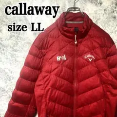 callaway キャロウェイ ゴルフウェア ナイロンジャケット LL 赤