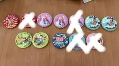 ディズニー　刺繍缶バッジ