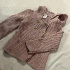 アウター H&M ピンク コート