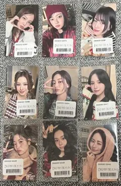 TWICE 2025popupオンラインくじ　ステッカー　コンプリート　9枚③