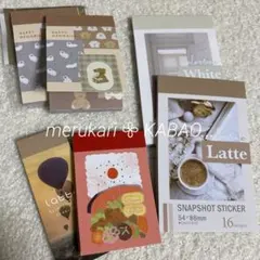 マスキングシール　ブックタイプ　チェキサイズシール