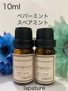 ☘️ペパーミント&スペアミント 100%pure 鼻詰まり 眠気スッキリ集中力のサムネイル