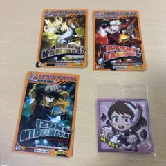 僕のヒーローアカデミア キャラクターカード＆シールセット