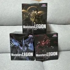 遊戯王 Monster LEGION 三幻神セット　オシリス　オベリスク　ラー