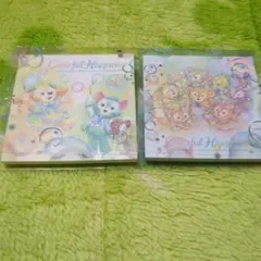 Disney Duffy and Friends メモ帳 2種セット