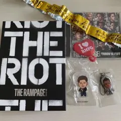 THE RIOT(THROW YA FIST CD+銀テープ＋ガチャグッズ)
