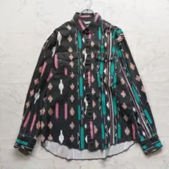 ネイティブ柄 シャツ