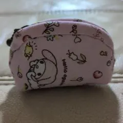 マイメロディ柄ポーチ ピンク