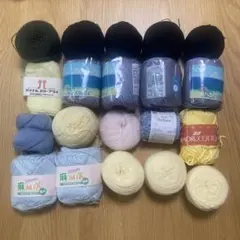 毛糸セット ③ 毛糸まとめ売り まとめて ハンドメイド パステラ 毛糸