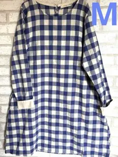 美品クロストーククラブ　チュニック　M Aライン 長袖