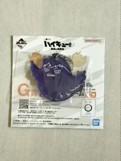 一番くじ ハイキュー！！-最強の挑戦者- G賞 アクリルチャーム 影山飛雄
