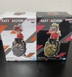CRクレイジーラクーン デスクトップフィギュア 2点セット