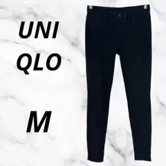 【UNIQLO】ウルトラストレッチレギンスパンツ　楽かわスキニー　ブラック　M