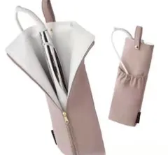 【新品未使用】耐熱ヘアアイロンカバー／アイロンホルダー（ピンク）