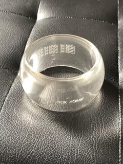 07ss DIOR HOMME ディオールオム クリアアクリルバングル - メルカリ
