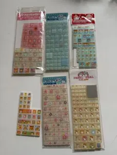 平成レトロ！ハムスタータイルシールセット　シール