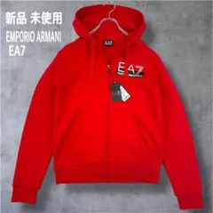 未使用 エンポリオアルマーニ EA7 パーカー フード ジップアップ 裏起毛 Mのサムネイル