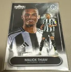 topps summer signings 2025-26 チャウ　ベースカード