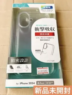 iPhone16 ソフトケース　クリア　6.1inch