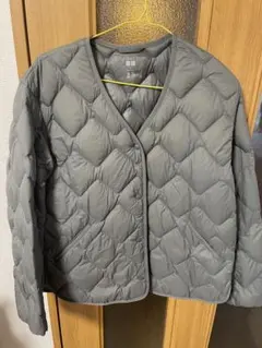 UNIQLO ULTRA LIGHT DOWN ダウンジャケット S カーキ
