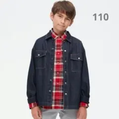 UNIQLO デニム　シャツジャケット