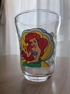 ディズニーシー グラス アリエル 数回使用 直径7高さ10