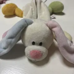 [NICI]レインボー ラビット フィギュアポーチ ペンケース