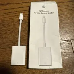 Apple 純正 SDカードリーダー （Lightning）