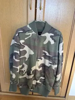 AZUL カモフラージュ MA-1ジャケット