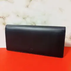 0161 Paul Smith ブラック ビジネス ワンポイント 長財布のサムネイル