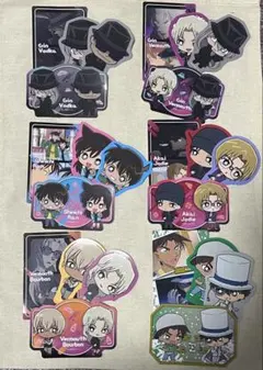 名探偵コナン　ダイカットステッカー　全24枚