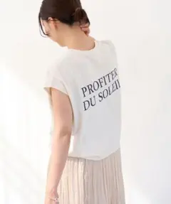 IENA ／ イエナ　PROFITER DU SOLEIL Tシャツ　ナチュラルのサムネイル