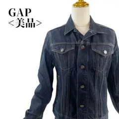 【美品】ギャップ GAP ダークブルー デニムジャケット