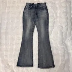 AZUL by moussy フレアデニム デニム ブーツカットデニム Y2K