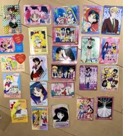 セーラームーン　S R　カードダス　トレカ　カード　美少女戦士　アニメ 当時