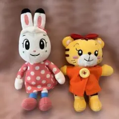 こどもちゃれんじ しまじろう みみりん ぬいぐるみ 2体セット 激レア TOMY こどもちゃれんじ しまじろう みみりん ぬいぐるみ 2体セット 激レア