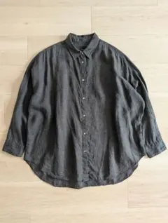 Spick & Span スピックアンドスパン　リネンビッグシャツ