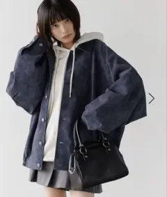 PAGEBOY ソフトスエードブルゾン