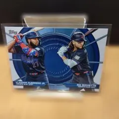 2025 topps ブルージェイズ ゲレーロジュニア ビシェット コンボ