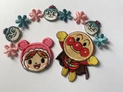 アンパンマン⭐︎ワッペン⭐︎中古3点