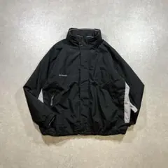 Columbia ナイロンジャケット フード収納 中綿入り ドローコード付き