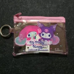 マイメロディ & クロミ　リング付きポーチ　サンリオ