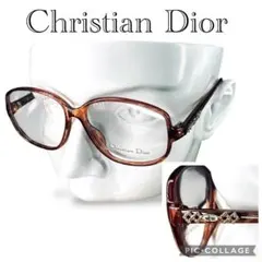 クリスチャンディオール Diorロゴ メガネ メガネフレーム CD7068J