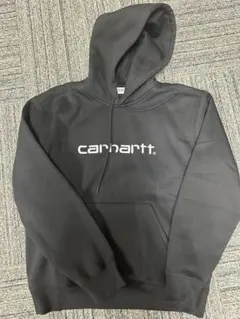 Carhartt ロゴプリント プルオーバー ブラック Lサイズ 新品未使用のサムネイル