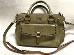 DOONEY & BOURKE 2wayバッグ　カーキ