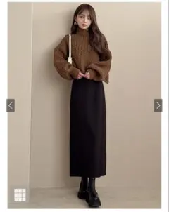 【GRL】バックスリットタイトスカート［dk1081］