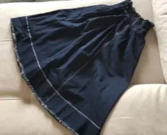 AZUL デニムロングスカート