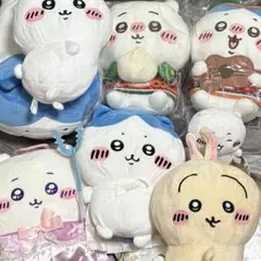 ちいかわ ぬいぐるみ まとめ エニマイくじ てんしあくま 特訓 ふりふり フリル