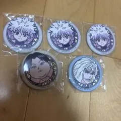 ハンターハンター キルア 和紙缶バッジ HUNTER×HUNTE セット